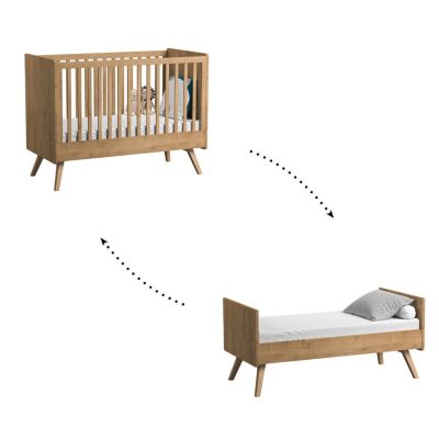 Lit bebe evolutif Vox Vintage Bois