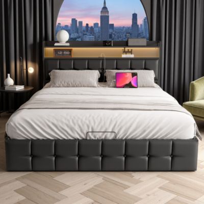 Lit Avec Rangement Intgr 140x190null