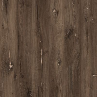 Lit coffre 140x200  Chene foncé et noir  Collection FOX  Sommier inclus