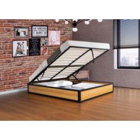Lit coffre industriel 160 x 200 cm  - JERSEY