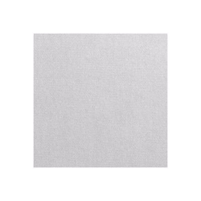 Lit continental Baltimore 123, Double, Gris, Tissu, Disponible