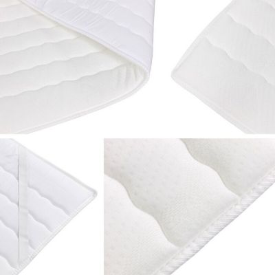 Lit continental Baltimore 178, Unique, Vert, Tissu, Disponible