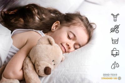 Lit d'enfant LUK avec tiroir et tringle 160x80 Dinosaures