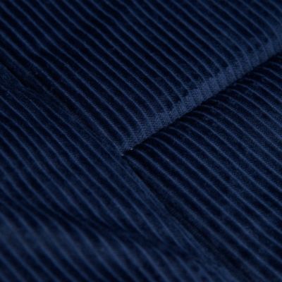 Lit de camp lit d'appoint pliable - pochette rangement, tétière, sac de transport, matelas inclus métal Oxford gris bleu