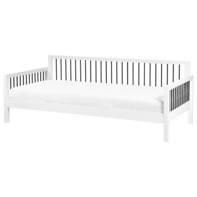 Lit de jour Bois TRICOT 90 x 200 cm Blanc