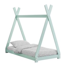 Lit de Tipi pour Enfant Onejda 70 x 140 cm Menthe en.casa