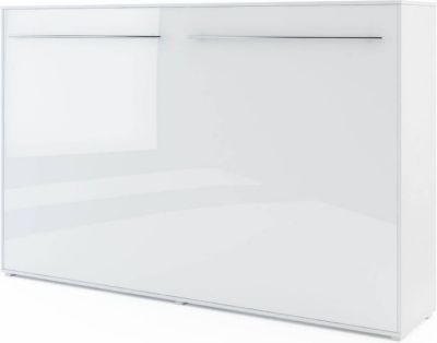 Lit escamotable DENEB 120x200 cm en trois coloris - Couleur: Blanc laqué