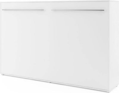 Lit escamotable DENEB 120x200 cm en trois coloris - Couleur: Blanc mat