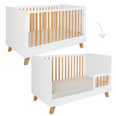 Lit evolutif 70x140 Novelies Zara Blanc