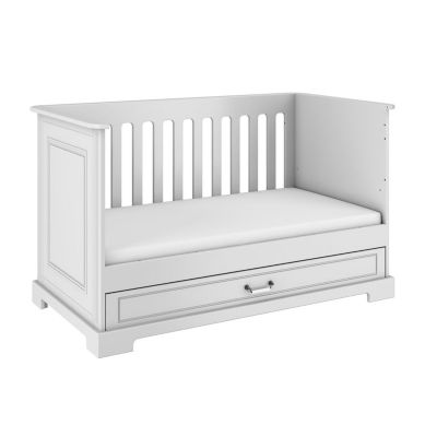 Lit evolutif 70x140 tiroir inclus Bellamy Ines Blanc