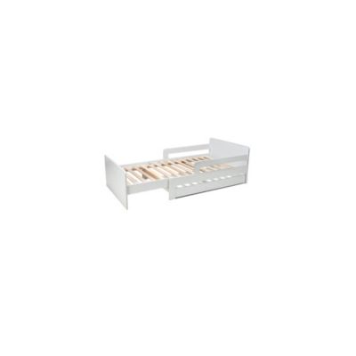 Lit evolutif enfant extensible 90x140-170-190-200cm avec sommier