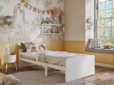 Lit evolutif ZELLY - 90x140/170/200cm - Epicéa blanchi