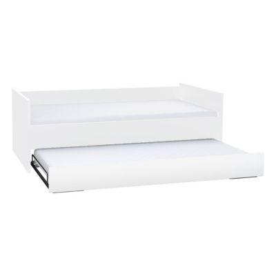 Lit gigogne 90x200cm sommier inclus Vox Young User Blanc