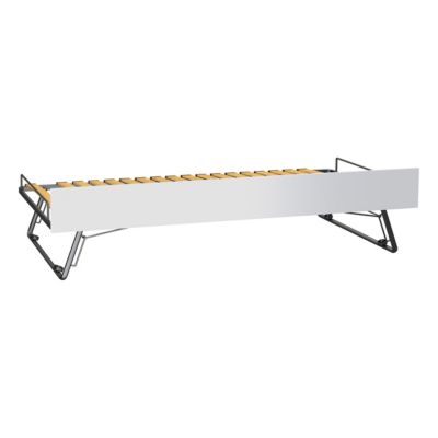 Lit gigogne 90x200cm sommier inclus Vox Young User Blanc