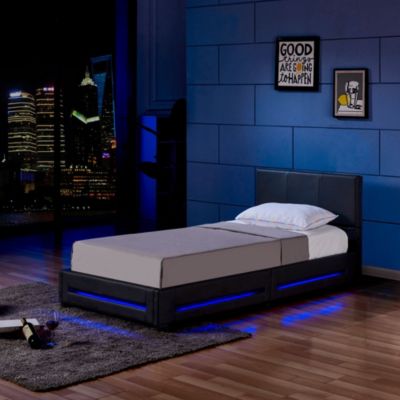 Lit LED ASTEROID blanc 90 x 200 cm