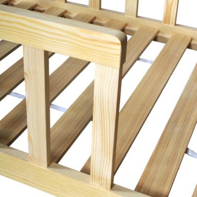 Lit NINO 70x140 avec Matelas et sommier/ Bois clair