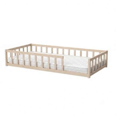 Lit NINO 90x190 avec Matelas / Bois clair