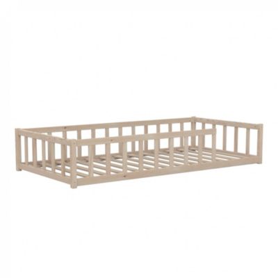 Lit NINO 90x190 avec Matelas / Bois clair