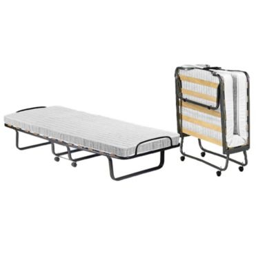 Lit Pliant Tellus, Matelas Inclus Blanc
