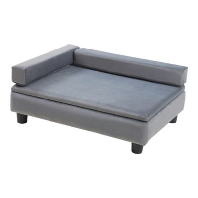 PawHut Dierenbed met een fluwelen look D04-205