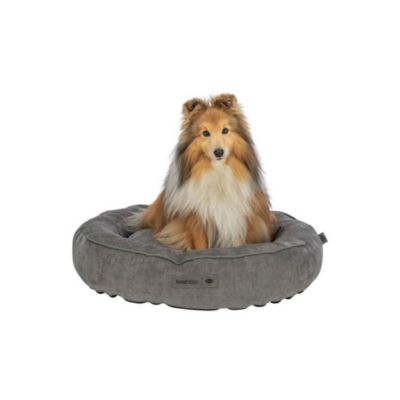 Lit pour chien TRIXIE Vital Lennox Gris diam 60 cm mousse a memoire donut