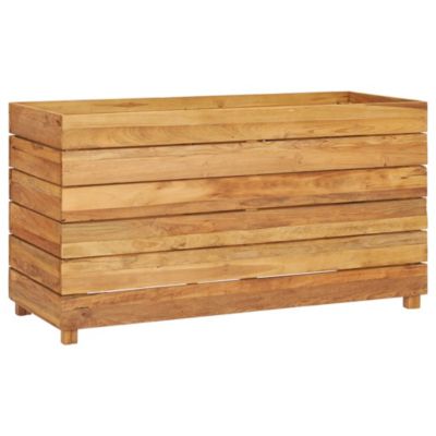 Lit sureleve jardinière 100 x 40 bois Helloshop26