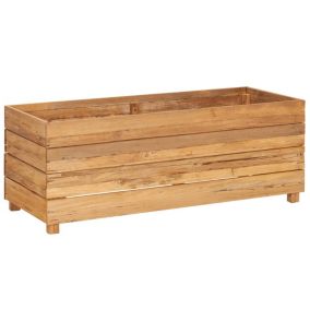 Lit sureleve jardinière 100 x 40 bois Helloshop26