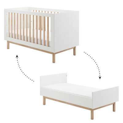 Lit évolutif 70x140 Pinio Miloo Blanc