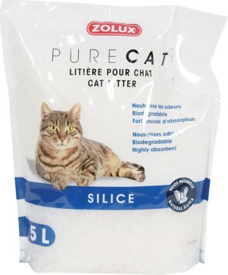 Litiere Silice Pour Chat Purecat 5l Castorama