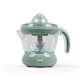 Livoo DOD131VS - Presse-agrumes électrique  Bol de récupération gradué de 700 ml - Vert clair