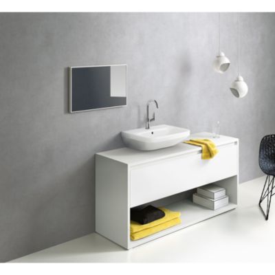 Logis 210 Mitigeur lavabo bec haut bec orientable sans tirette ni vidage chromé 71131000 Hansgrohe