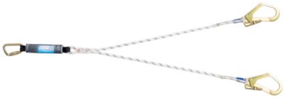 Longe double drisse absorbeur LDAD12 1-11-53-53 - TRACTEL - 84452