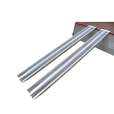 Longueur de rampe 3.50m - Hauteur à franchir de 1050mm - charge max par paire 1350kg pour empattement 1250mm - Vendue à l'unité -