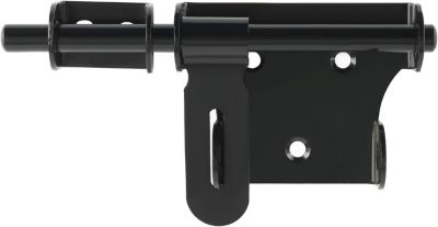 Loquet de porte extérieur, loquet de porte extérieur en acier inoxydable, noir