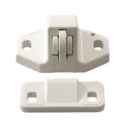 Loqueteau à rouleau blanc Diall vendu par 2