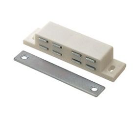 Loqueteau Blanc 12 kg entraxe 59mm Diall