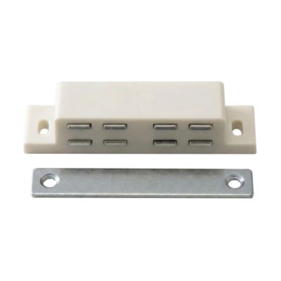 Loqueteau Blanc 12 kg entraxe 59mm Diall