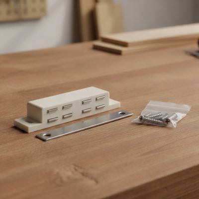 Loqueteau Blanc 12 kg entraxe 59mm Diall