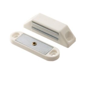 Loqueteau blanc 4 kg entraxe 40 mm Diall