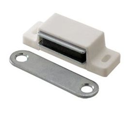 Loqueteau blanc 6 kg entraxe 38mm Diall vendu par 8 pièces