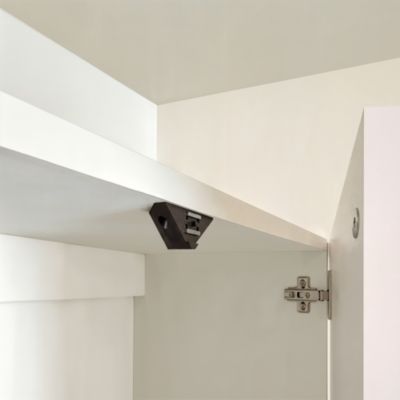 Loqueteau d'angle 4 kg entraxe 22 Marron
