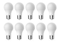 Lot 10 ampoules LED GLS E27 250lm 2.2W = 25W Ø6cm Diall blanc chaud