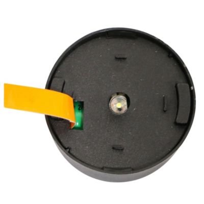 Lot 10 balises extérieures solaires Spike LED intégrée IP44 GoodHome noir