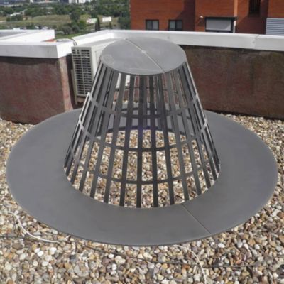 Lot 10 Gravel Guard Pour Drains Anti-Colmatage Chapeau (Diamètre: 150-200). Empêche saleté de pénétrer dans descentes pluviales