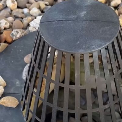 Lot 10 Gravel Guard Pour Drains Anti-Colmatage Chapeau (Diamètre: 150-200). Empêche saleté de pénétrer dans descentes pluviales