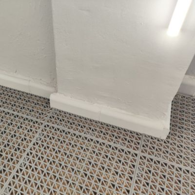 Lot 18 dalles PVC renforcé Pistache, 33x33x2cm (2m²) - Sols de garage, stations de lavage auto, passage des véhicules et engins
