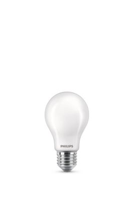 Lot 2 ampoules E27 A60 806lm 7W IP20 blanc chaud Philips