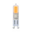 Lot 2 ampoules LED à filament Capsule G9 190lm 1.7W = 20W Ø1.6cm Diall blanc chaud
