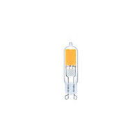 Lot 2 ampoules LED à filament Capsule G9 200lm 1.8W = 20W Ø1.6cm Diall blanc chaud
