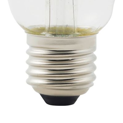 Lot 2 ampoules LED à filament ST64 E27 470lm 4.9W = 40W Ø6.4cm Diall blanc chaud